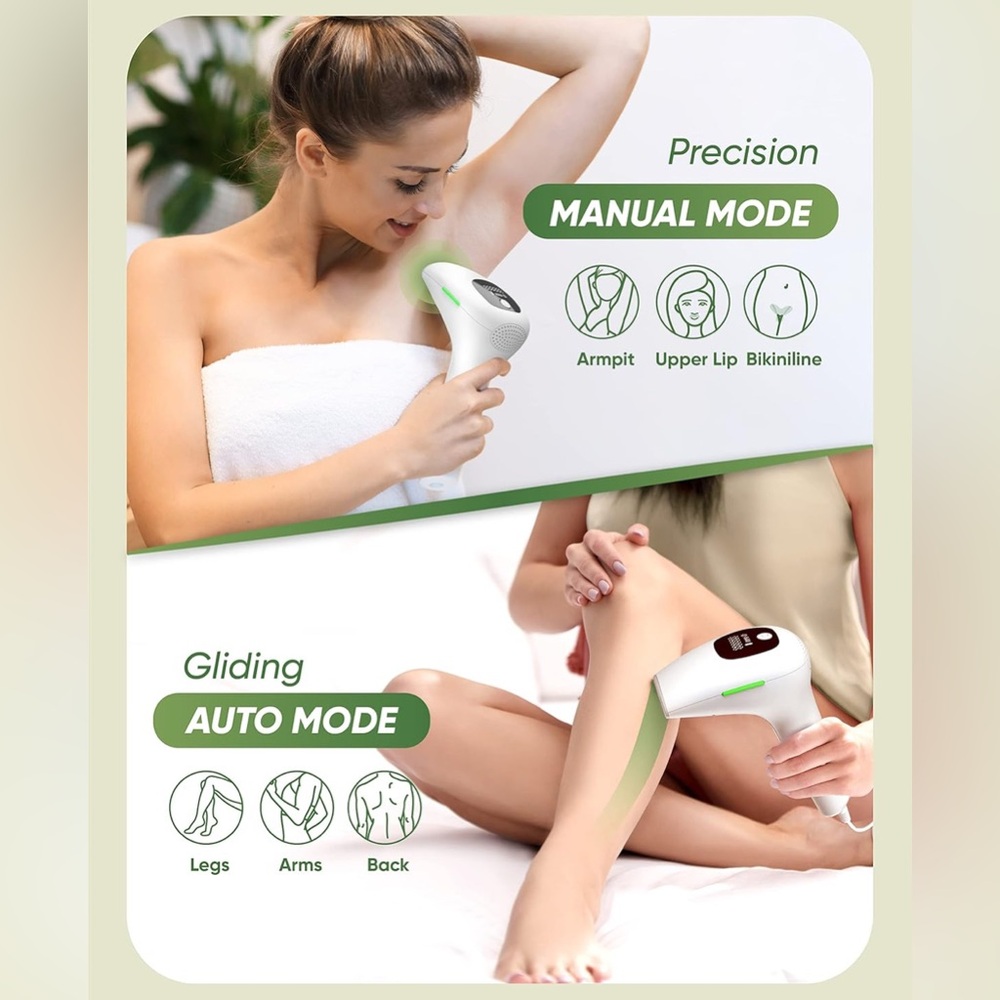 At-Home IPL Hair Removal for Women and Men Permanent Hair Removal